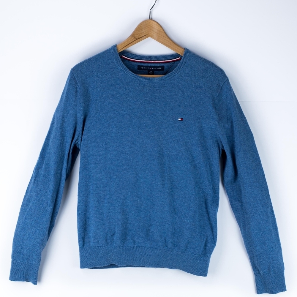 Tommy Hilfiger Men's Signature Crew Neck Sweater